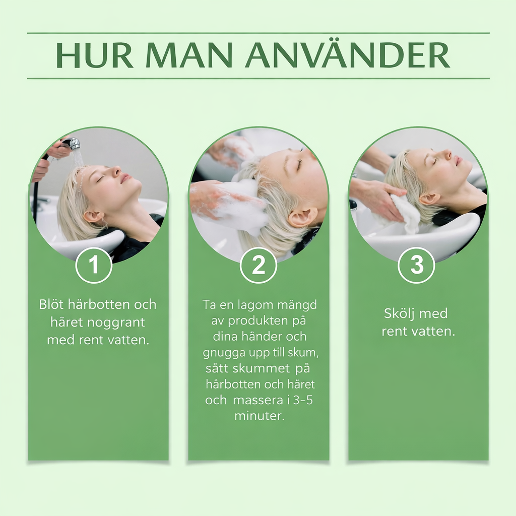 HairGrow™ | Stoppa håravfall och irriterad, ohälsosam hårbotten för gott