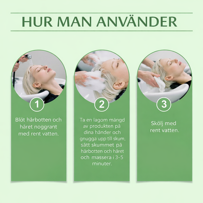 HairGrow™ | Stoppa håravfall och irriterad, ohälsosam hårbotten för gott