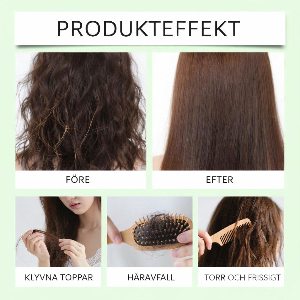 HairGrow™ | Stoppa håravfall och irriterad, ohälsosam hårbotten för gott