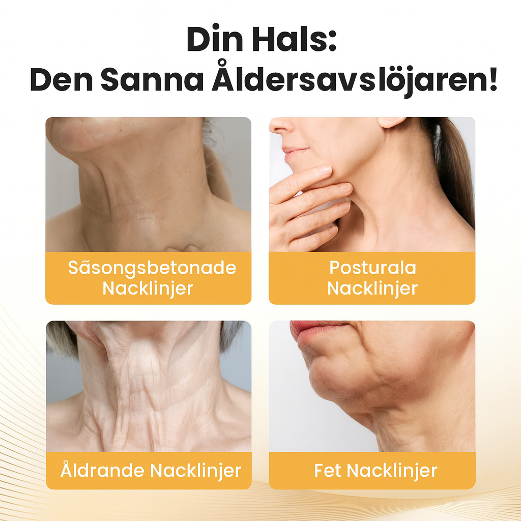 NeckLux™ | Stärk och strama upp den känsliga halshuden direkt