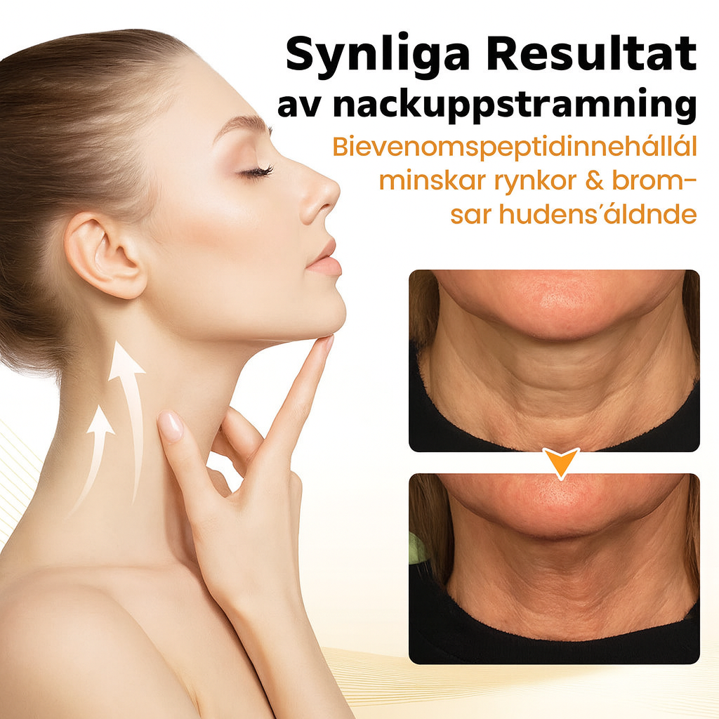 NeckLux™ | Stärk och strama upp den känsliga halshuden direkt