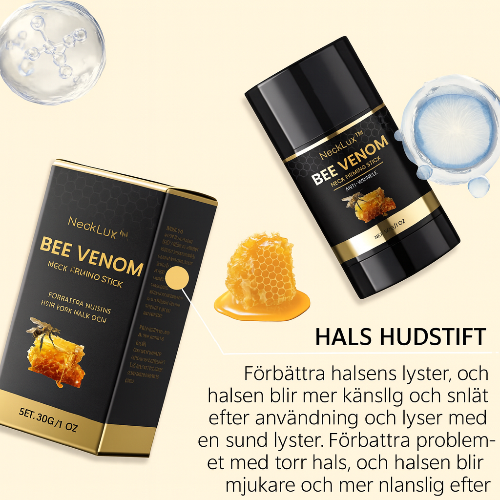 NeckLux™ | Stärk och strama upp den känsliga halshuden direkt