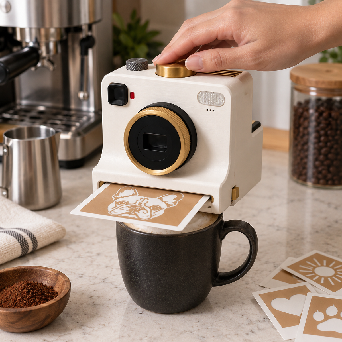ArtBrew™ | Magisk skrivare för kaffekonst