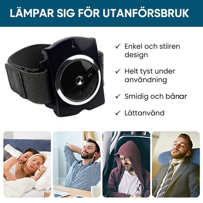 QuietRest™ | Förbättra luftflödet, minska snarkning – vakna helt utvilad