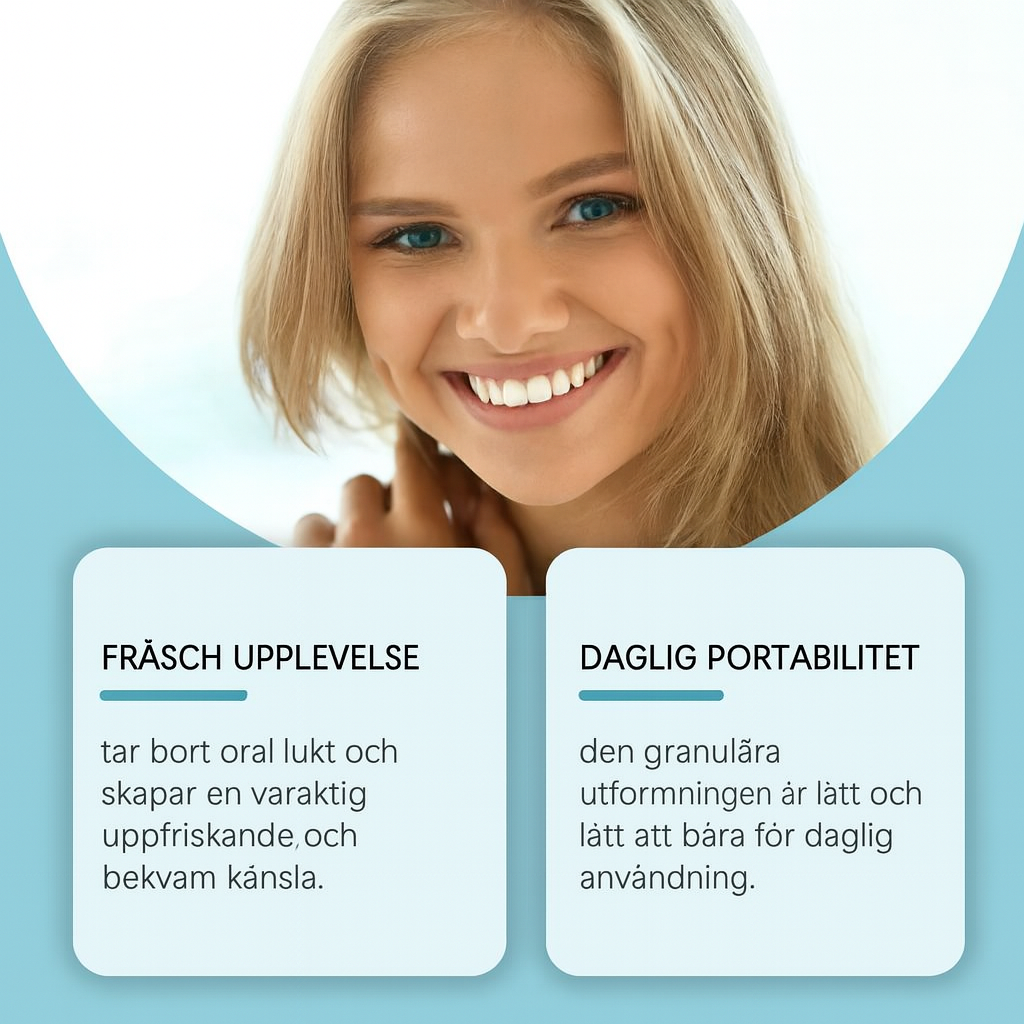 OralDent™ | Varsam men kraftfull vård för tandkött, tänder och andedräkt