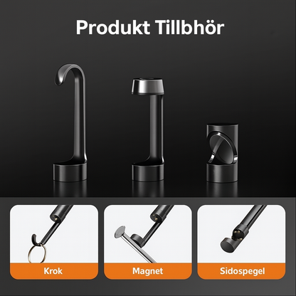 FlexiCam™ | Tydlig sikt i trånga utrymmen – inspektera med lätthet