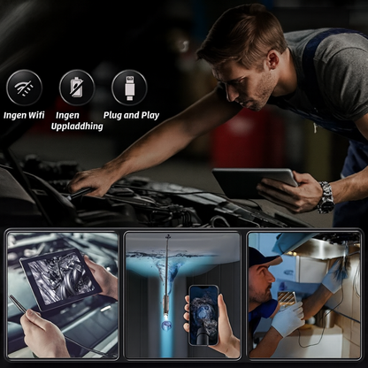 FlexiCam™ | Tydlig sikt i trånga utrymmen – inspektera med lätthet