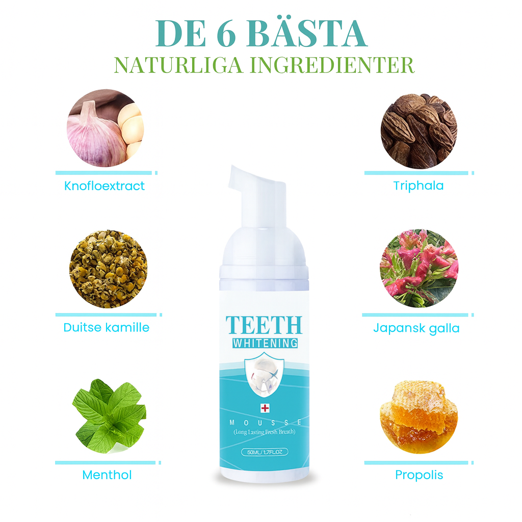 OralWhite™ | Ta bort tandsten, lugna tandköttet – vitare tänder, fräschare andedräkt