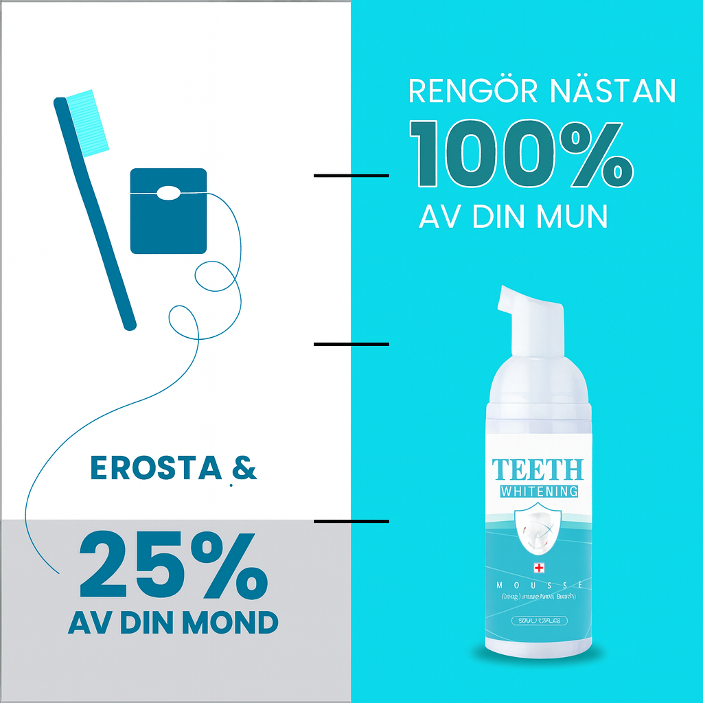 OralWhite™ | Ta bort tandsten, lugna tandköttet – vitare tänder, fräschare andedräkt