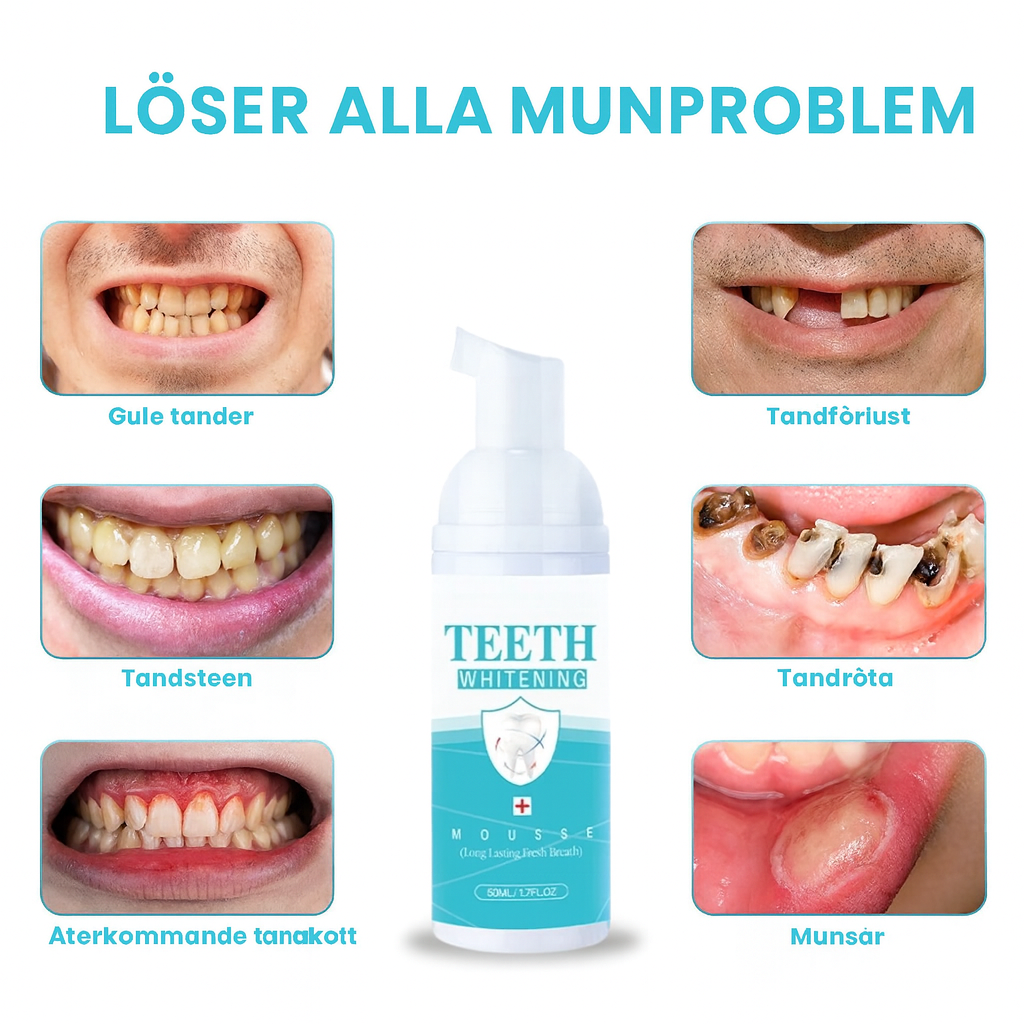OralWhite™ | Ta bort tandsten, lugna tandköttet – vitare tänder, fräschare andedräkt