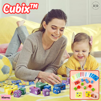 Cubix™ | Inga fler tristesser eller utbrott – koppla samman, skratta och lär er tillsammans!