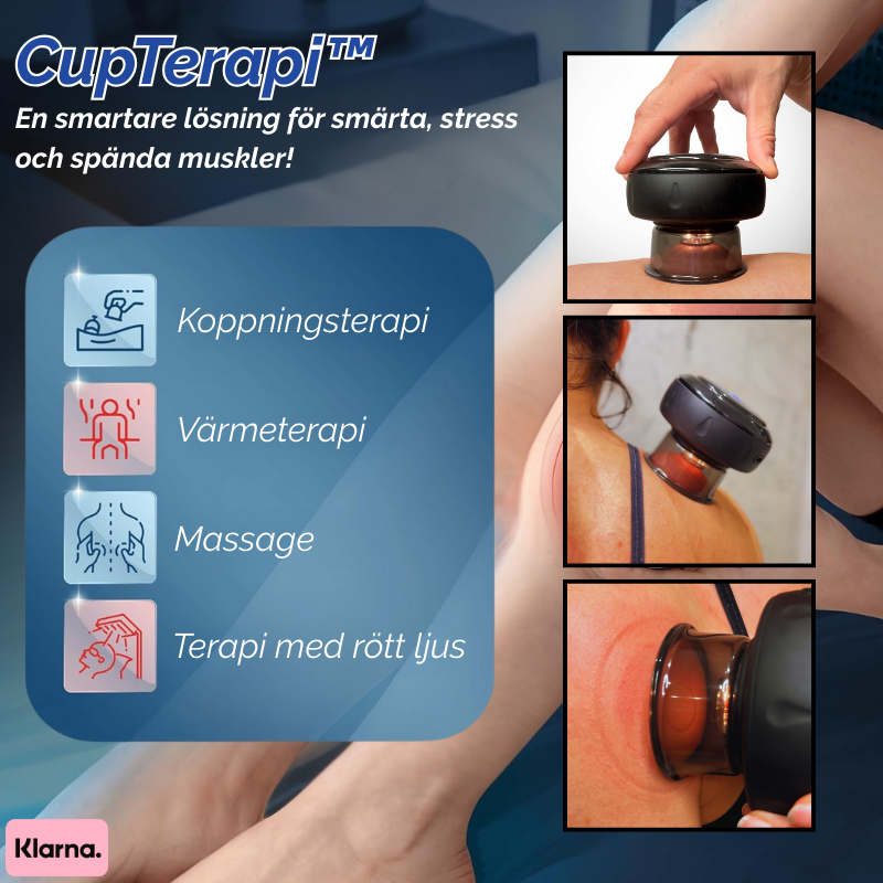CupTerapi™ | En smartare lösning för smärta, stress och spända muskler!