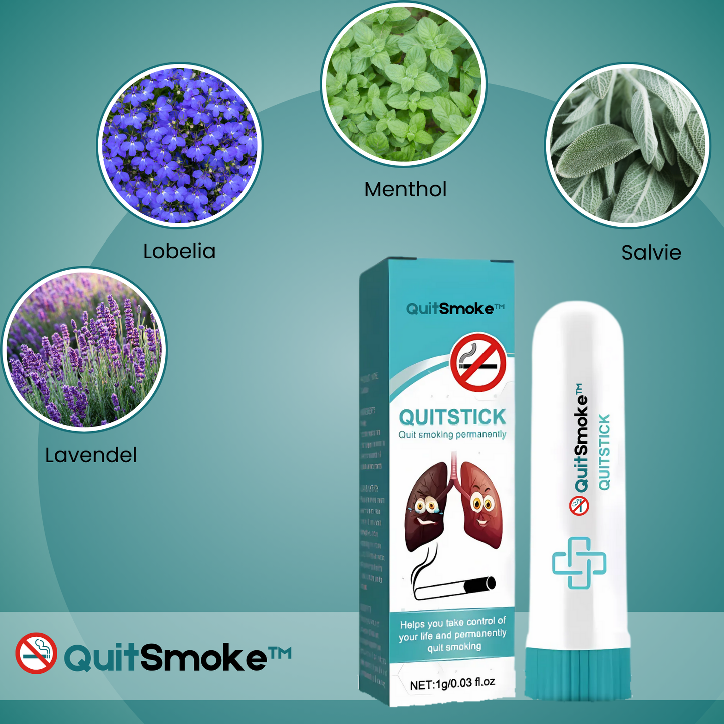 QuitSmoke™ | Säg adjö till ständiga cigarettbegär — snabb, säker, effektiv