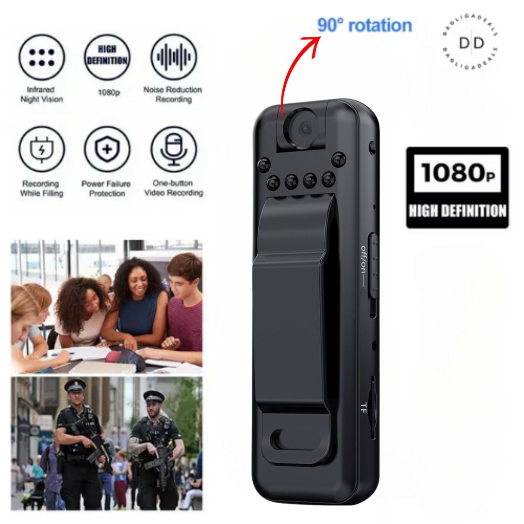 InvisiCam™ | 1080P Fånga varje detalj, förbli osedd