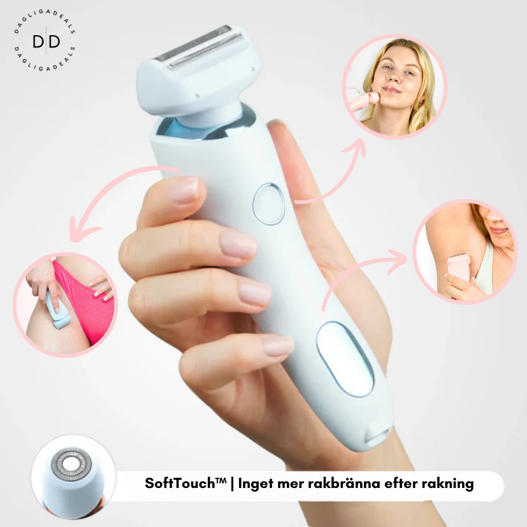 SoftTouch™ | Inget mer rakbränna efter rakning