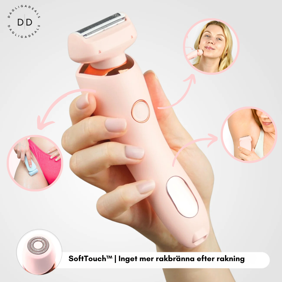 SoftTouch™ | Inget mer rakbränna efter rakning