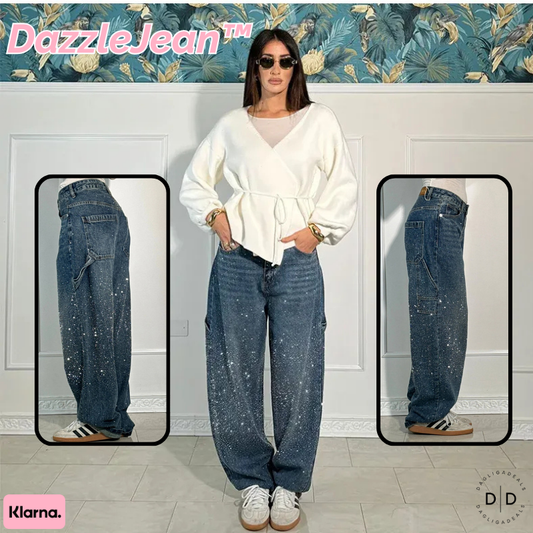 DazzleJean™ | Denim som formar sig efter din kropp och fångar ljuset