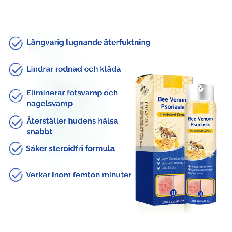 DermaEase™ | Omedelbar lindring av envis psoriasis