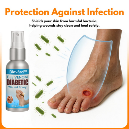 Diavård™ | Skonsam, effektiv läkning av hudproblem hos diabetiker