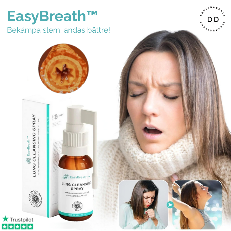EasyBreath™ | Bekämpa slem, andas bättre!