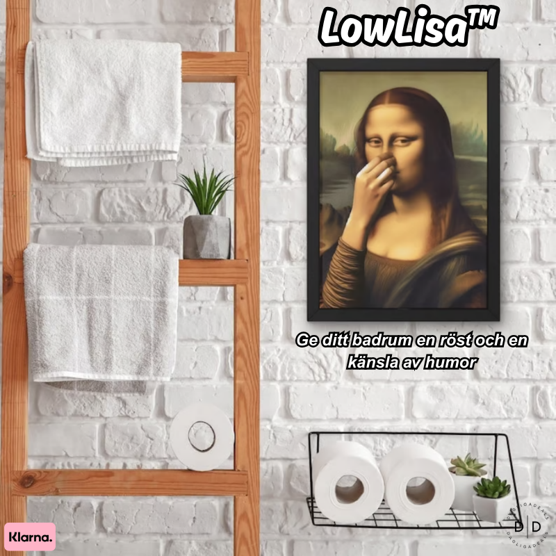 LowLisa™ | Ge ditt badrum en röst och en känsla av humor