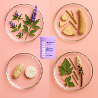 MenoGlow™ | Stoppa det hormonella kaoset – återfå kontroll och självförtroende