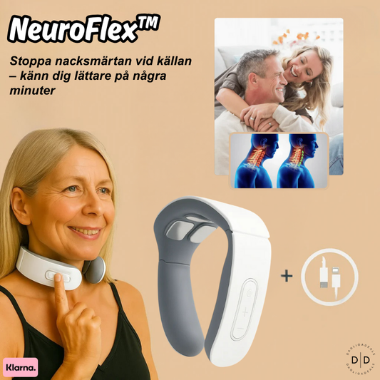 NeuroFlex™ | Stoppa nacksmärtan vid källan – känn dig lättare på några minuter