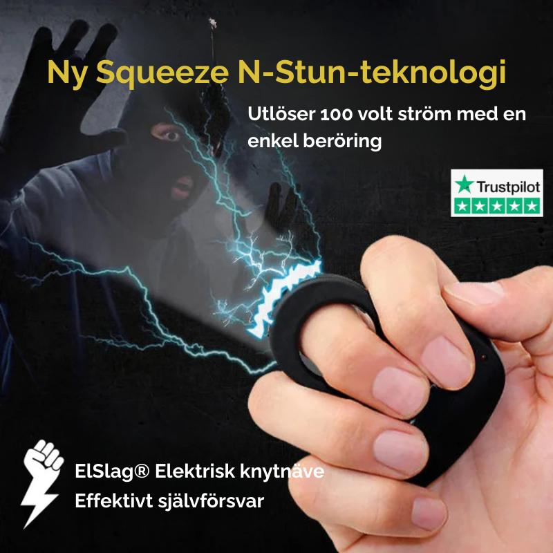 ElSlag® | Ett kraftfullt sätt att skydda dig själv, var som helst!