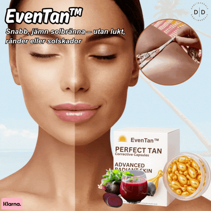 EvenTan™ | Snabb, jämn solbränna – utan lukt, ränder eller solskador