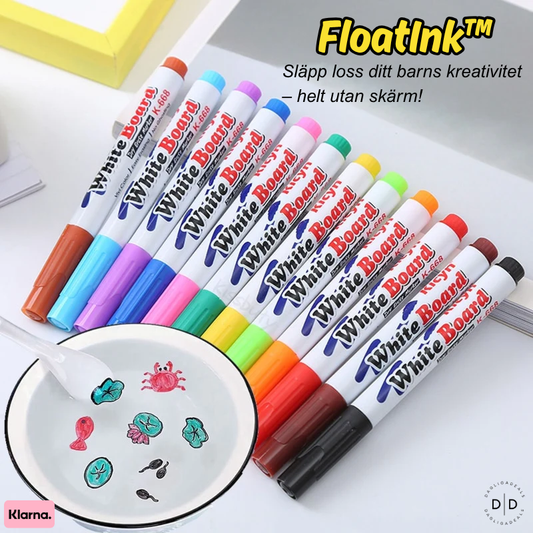 FloatInk™ | Släpp loss ditt barns kreativitet – helt utan skärm!