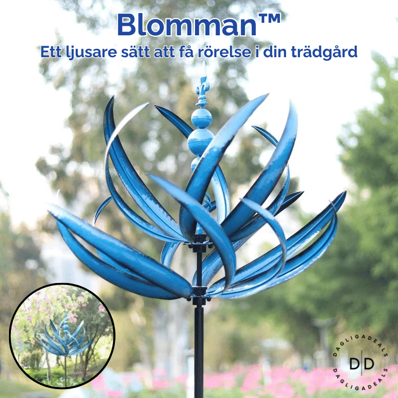 Blomman™ - Ett ljusare sätt att få rörelse i din trädgård