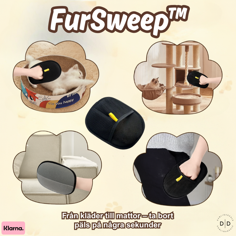 FurSweep™ | Från kläder till mattor – ta bort päls på några sekunder