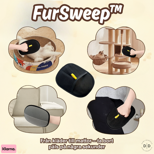 FurSweep™ | Från kläder till mattor – ta bort päls på några sekunder