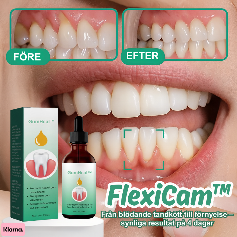 GumHeal™ | Från blödande tandkött till förnyelse – synliga resultat på 4 dagar