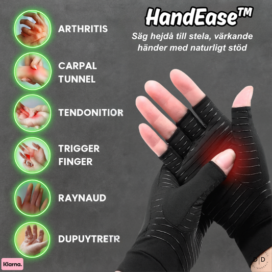 HandEase™ | Säg hejdå till stela, värkande händer med naturligt stöd