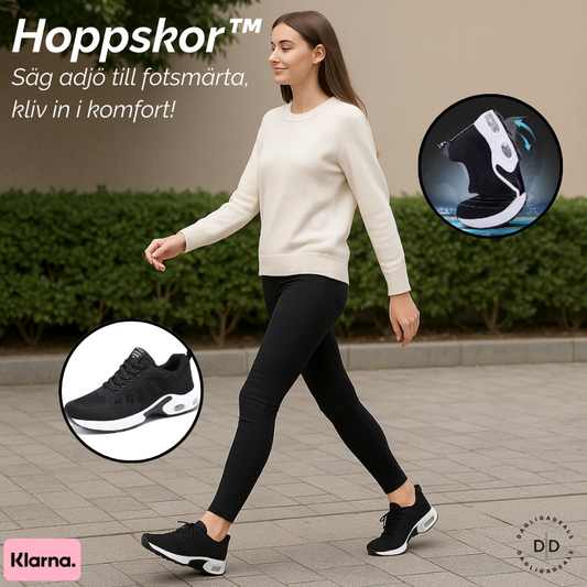 Hoppskor™ | Säg adjö till fotsmärta, kliv in i komfort!