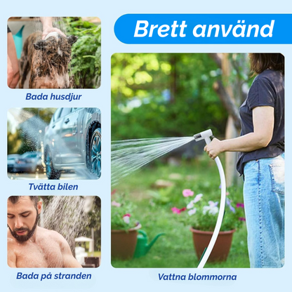 HydroGo™ | Portabelt vattentryck för rengöring, dusch och mycket mer!