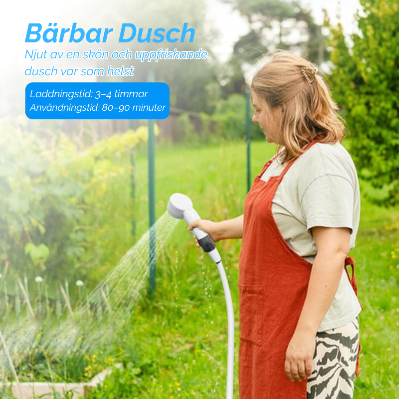 HydroGo™ | Portabelt vattentryck för rengöring, dusch och mycket mer!