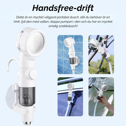 HydroGo™ | Portabelt vattentryck för rengöring, dusch och mycket mer!