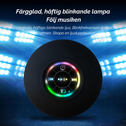 Hydrobeat™ | Njut av musik och ljus överallt, regn eller solsken!