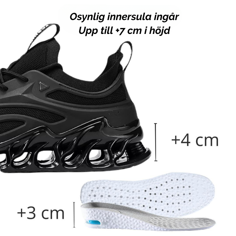 HypeBoost™ | Höjdförhöjande stil med ortopediskt stöd