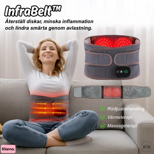 InfraBelt™ | Återställ diskar, minska inflammation och lindra smärta genom avlastning