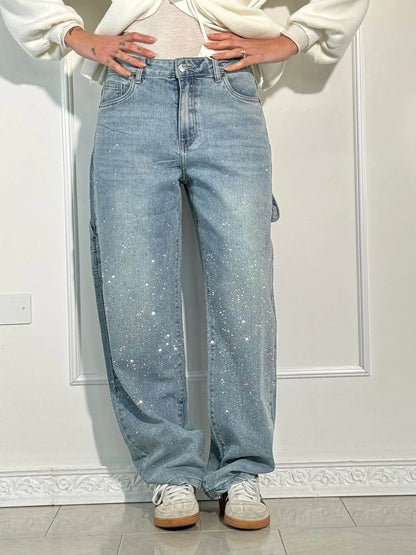 DazzleJean™ | Denim som formar sig efter din kropp och fångar ljuset