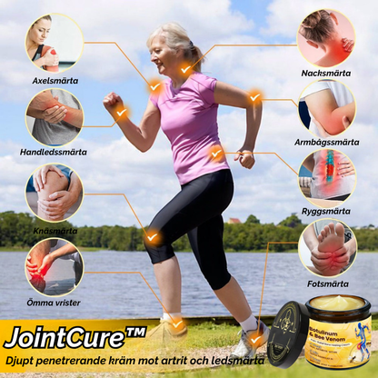 JointCure™ | Djupt penetrerande kräm mot artrit och ledsmärta