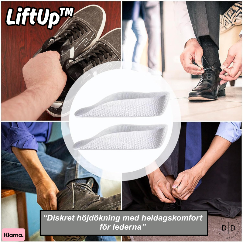 LiftUp™ | Diskret höjdökning med heldagskomfort för lederna