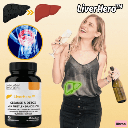 LiverHero™ | Rena din lever, förbättra matsmältningen och bränn fett snabbt