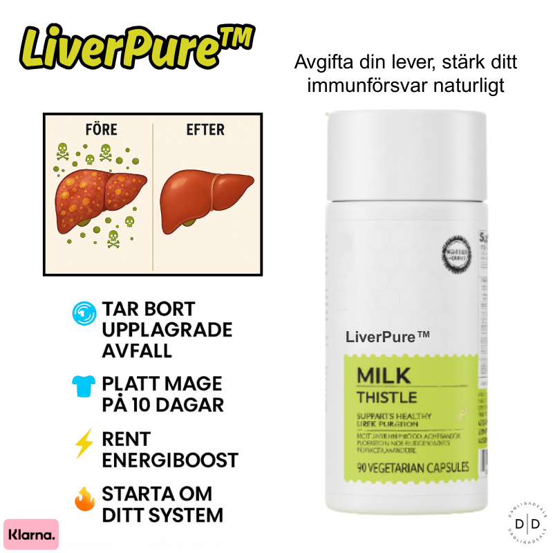 LiverPure™ | Avgifta din lever, stärk ditt immunförsvar naturligt