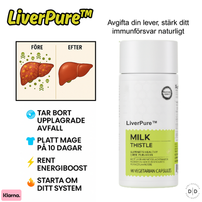 LiverPure™ | Avgifta din lever, stärk ditt immunförsvar naturligt