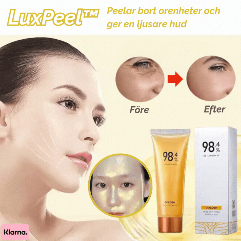 LuxPeel™ | Peelar bort orenheter och ger en ljusare hud