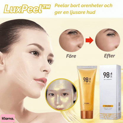 LuxPeel™ | Peelar bort orenheter och ger en ljusare hud